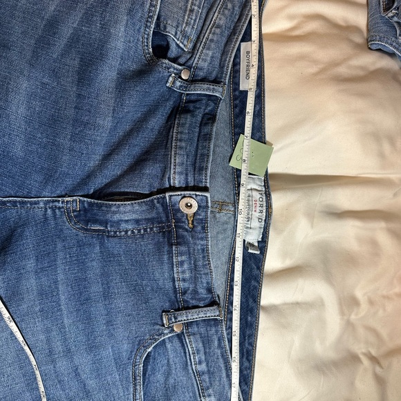 Torrid Blue Ankle Cropped Jeans with Subtle Fading - Picture 5 of 6